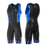 Triathlon Suits Mens - Durable Sleeveless Tri Suit Men Triathlon Suit - Lightweight Trisuit with 2 Pockets for Storage