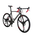 EUROBIKE Bikes EURXC550 21 Speed Road Bike 700C Wheels Road Bicycle Dual Disc Brake Bicycles