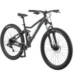Mongoose Impasse 1.0, 2.0 or 3.0 Mountain Bike, 27.5 or 29 Inch Bike for Men and Women, 7, 8 or 9 Speed, Aluminum Frame, Suspension Fork, Trigger Shifter, Hydraulic or Mechanical Disc Brakes